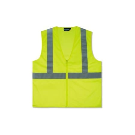 Aware Wear® ANSI Class 2 Economy Mesh Vest, 61446 - Lime, Size L